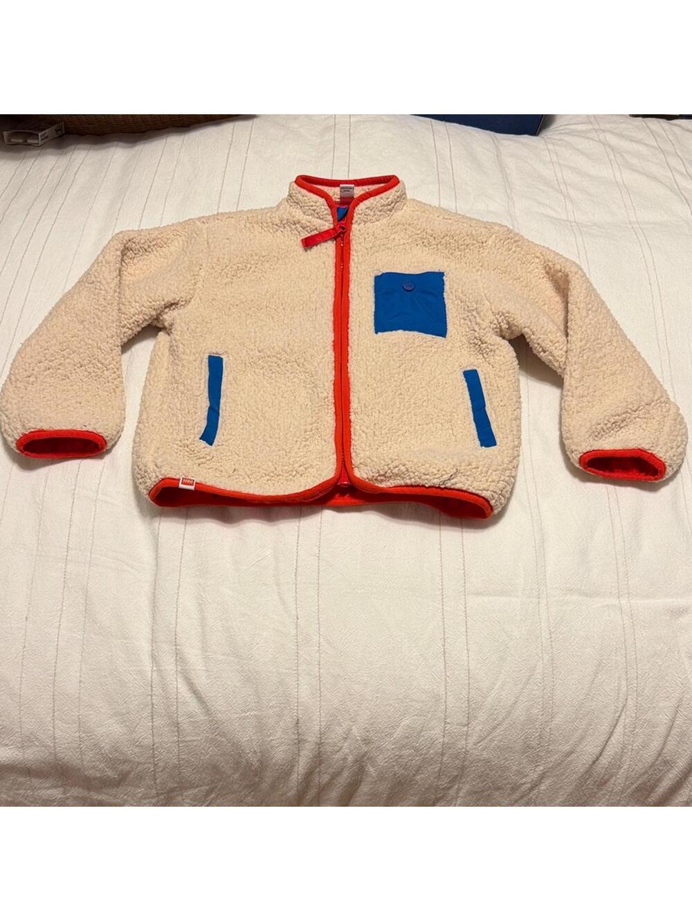 EUC Limited Edition LEGO Collection x Target Kids Sherpa Zip-Up Jacket